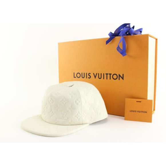 Louis Vuitton Virgil Monogram Taurillon Leather Casquette Baseball Cap 12LVJ1025 main image 4